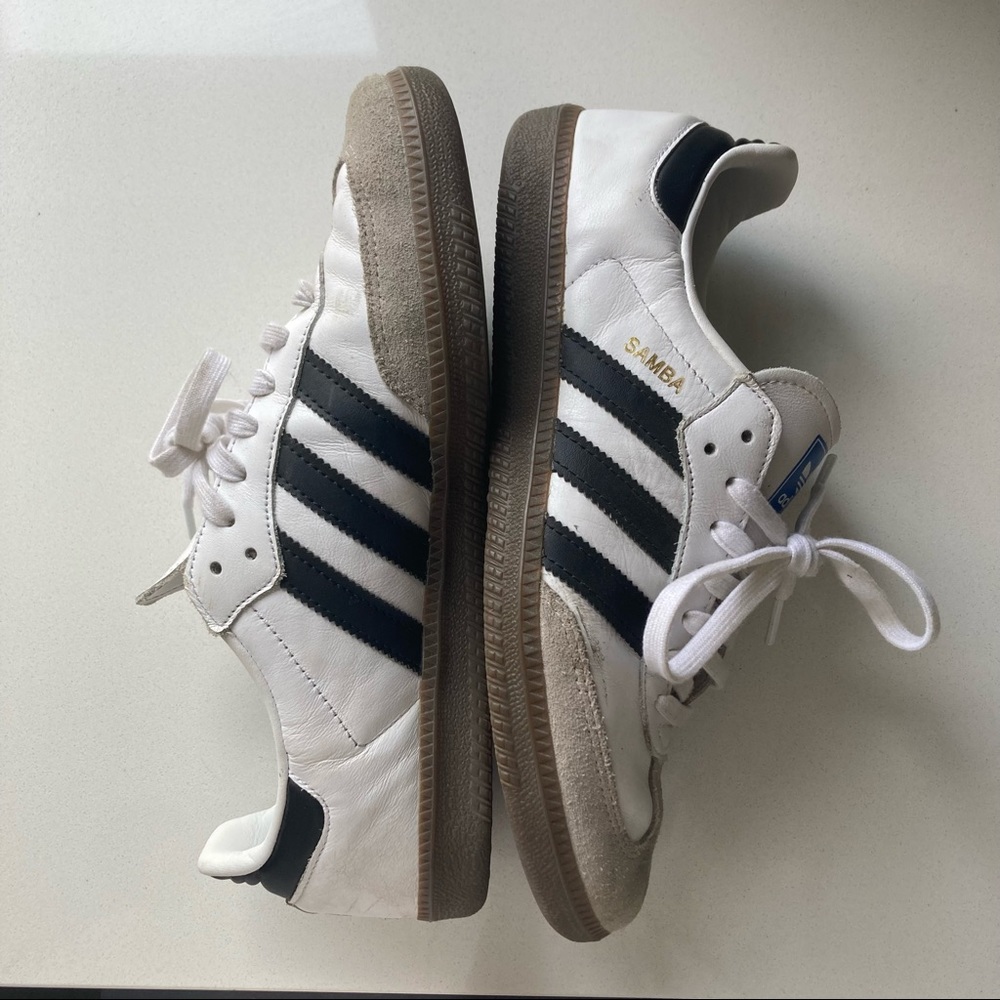 White Adidas Samba